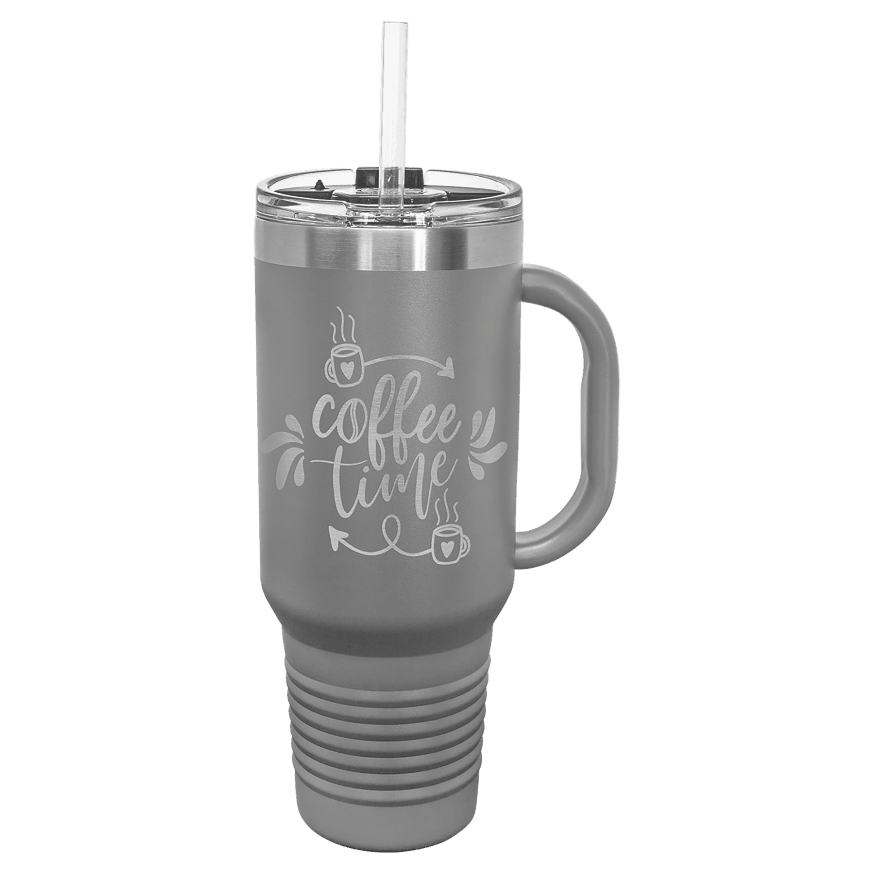 40 oz. Custom Laser Engraved Travel Mug