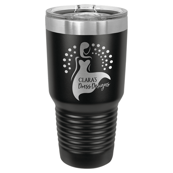 30 oz. Custom Laser Engraved Tumbler