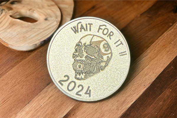 Custom Laser Engraved Pocket Marker Coins