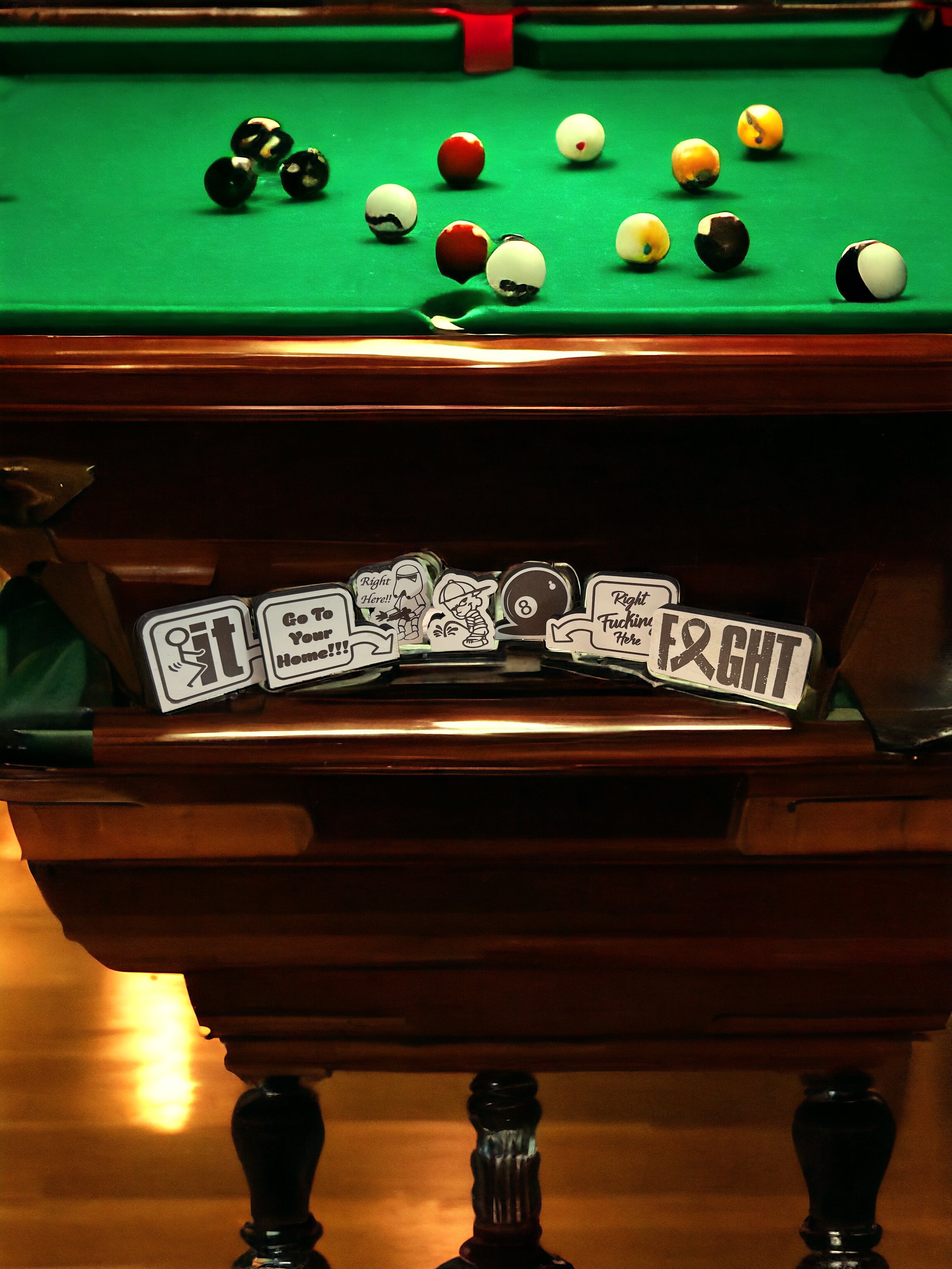 Stand up Pocket Markers for your APA Pool League